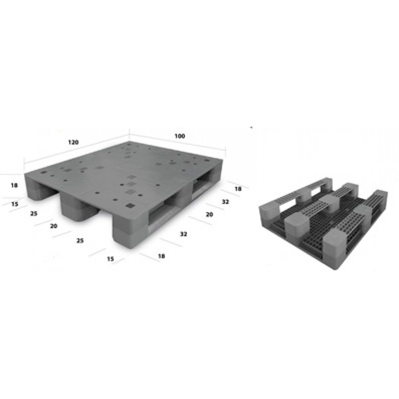 CPM-0149    Pallets size: 100*120*18 cm.